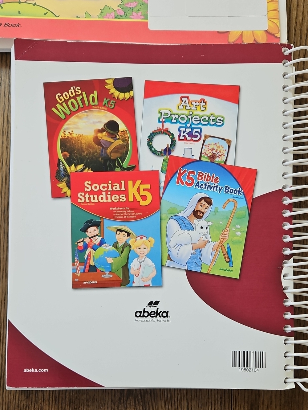 A Beka K5 Phonics, Reading & Writing Set - Red Accent - Picture 2 of 13